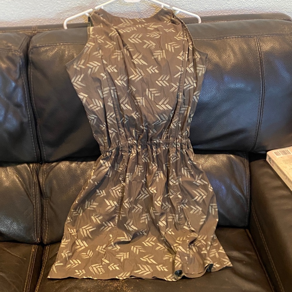Toad&Co Charcoal Patterned Mini Dress - Picture 2 of 5